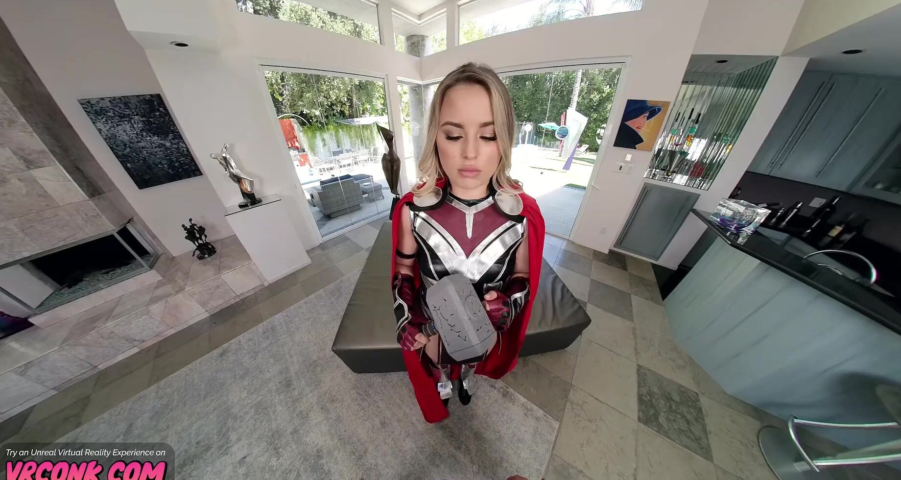 VR Conk Anna Claire Clouds As Jane Foster Inside Thor XXX Parody VR Porn