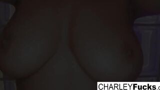 Charley Chase has a Beauty solo on a bar stool