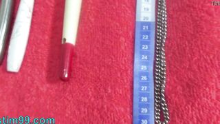 Japanese Fiance Cervix Fucking and insertion two sex toys inside uterus
