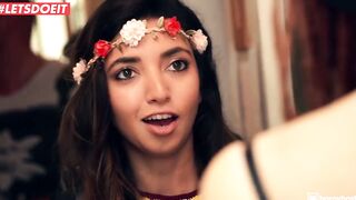 LETSDOEIT - goddess 19 Year Old Soaks the Restroom Floor With Her Squirting