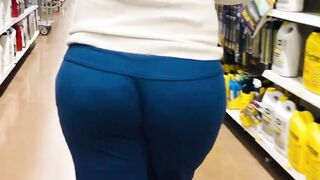 Milf Fat Ass Wedgie at Store