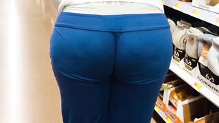 Milf Fat Ass Wedgie at Store
