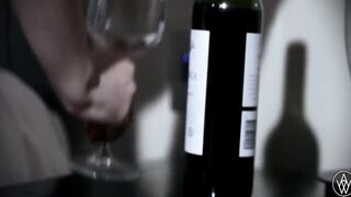 ANGELA WHITE - Long Natural Breasts Solo Masturbation into Hotel