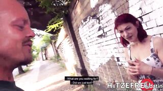 Hitzefrei.dating GERMAN JENNY ▶ BONED PUBLIC while CARS drive by ◀ PART one