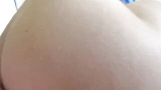 Banged GF into her mouth and bushy twat and poured cum on the tongue. Passionate oral sex from a blonde with