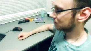 sucking off penis to distract from Dota