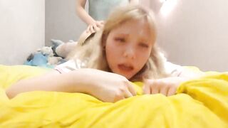 sucking off penis to distract from Dota