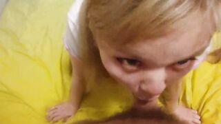 sucking off penis to distract from Dota