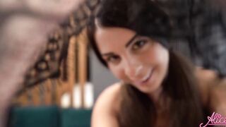 Hot Masturbation Twat and Ride Vibrator after Taking Selfie - Music Solo