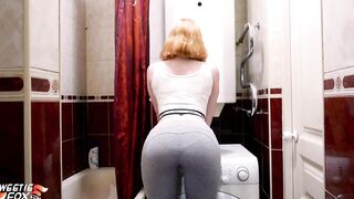 Fitness Goddess Passionate Finger Bang Vagina into the Shower - Solo