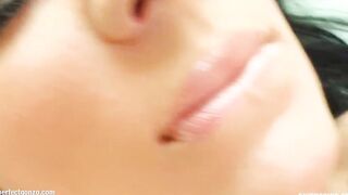 Kristina Banks gonzo style solo finger fucked masturbation on Offer Me Pink