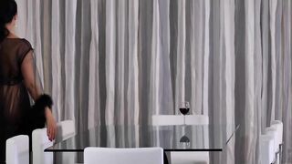 Kira Queen seduced her neighbors and banged! on the dinner table ( full movie)