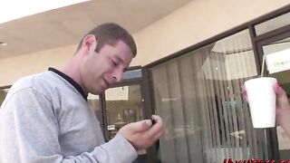 Adorable little Ally Ann likes a Enormous White Dick!!!
