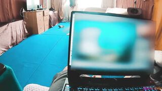 mom get a huge penis into her butt from stepson. pov