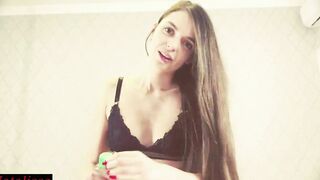 Sexsual Oiled Hand Job Ends Up With A Long Cum Blast - Natalissa