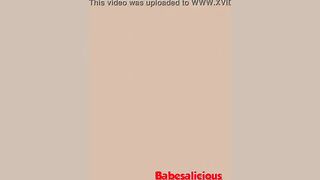 Babesalicious - Crazy Hot Hottie 18 Dark Hair Vibrator Play