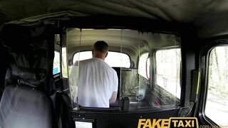 FakeTaxi beauty blonde Canadian tourist ride british drivers dick