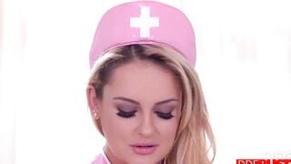 Big Tit Nurse Katie Thornton Striptease Anatomy lesson