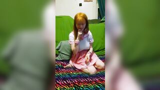 Kittens jerk off instruction