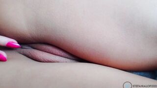 Having Fun with my creamy eighteen snatch