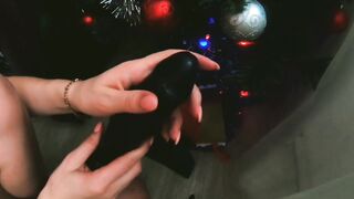 Bad sluts get her crisrmas present from Santa