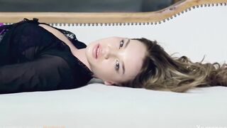 Hot Euro Star inside Heels Undresses