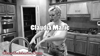 Claudia Marie Has Her Asshole Probed By Big Monster Ebony Penis