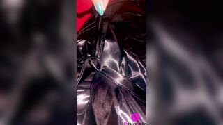 ASMR College Girl close up cunt play into campus