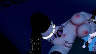 bimbos jizzes from her lush sex toy | vrchat erp