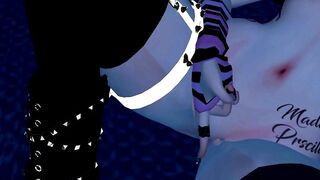 bimbos jizzes from her lush sex toy | vrchat erp