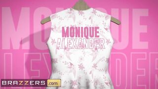Brazzers - Monique Alexander Finds a Huge Dick Spying on her