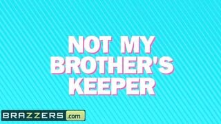 BRAZZERS - Big Boobed Blonde Nicolette Shea Cheats on Hubby with his Brother