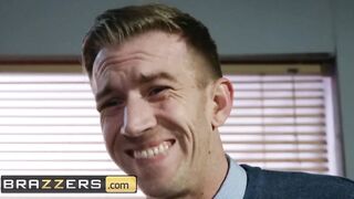 Brazzers - Big Tit Red Haired Amina Dange Dominates Coworker