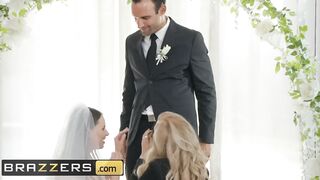 Brazzers - Hubby and Bride to be got Shared by beauty cougar