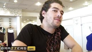 Brazzers - Beauty Blonde mom Emma Starr Gets Banged into the Changing Room
