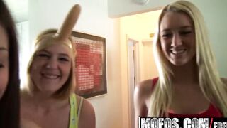 Mofos - Ashden Wells, Roxxi Silver, Tia Monae - Backdoor Bangers Break-and-Enter!
