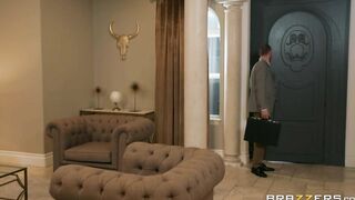 BRAZZERS - Karissa Shannon & Kristina Shannon Share 1 Lucky Dick