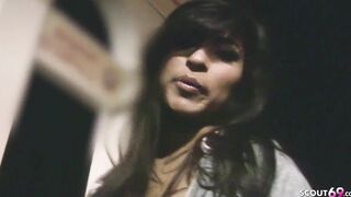 Extrem Bushy Cunt Hispanic Teenie Talk to Nailed at Pick Up Casting