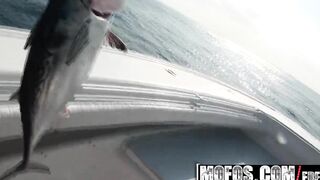 MOFOS - Adalisa - Motion of the Ocea, teenie gets boned on a boat