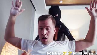 Brazzers - Amia Miley & Jessy Jones - Home Invasion goes right