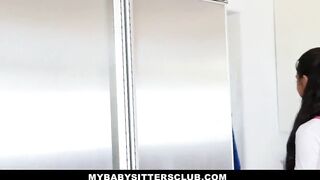 Amazing Babysitter Is Penetrated And Covered Inside Cum