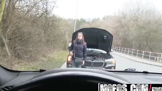 Mofos - Stranded 18 Yo - Big Tit Perv Flashes her Titties , Barbara Bieber