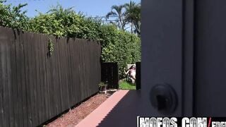 Mofos - Pervs On Patrol - Adorable Dark Hair Fucks Pervy Plumber starring Megan Sage