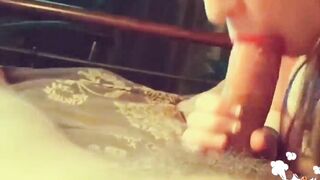 big boobed Goddess blows 2 dicks
