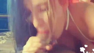big boobed Goddess blows 2 dicks