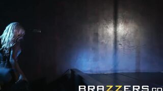 Brazzers - Big Titted Strippers Share Lucky Fan