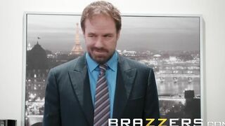 Brazzers - Abigail Mac Gets some Office big black cock