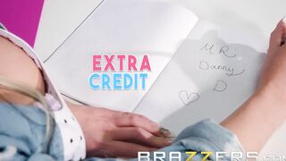 Brazzers - Big Boobed Schoolgirl Barbie wants some Extra Credit