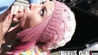 Mofos - Stranded 18 Yo - Aidra Fox Begs For some cop cock