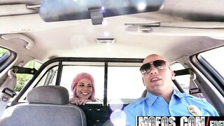 Mofos - Stranded 18 Yo - Aidra Fox Begs For some cop cock